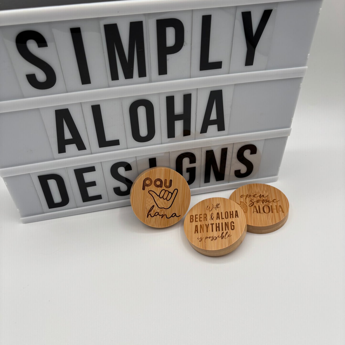 Bottle Opener - Round - 3 Variations