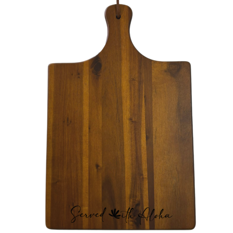 Charcuterie Set - “Served with Aloha" - 16.75"x10.75" - 4 Variations