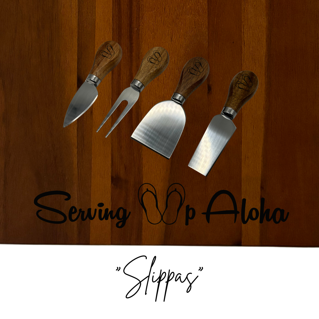Charcuterie Set - “Serving up Aloha" - 16.75"x10.75" - 4 Variations