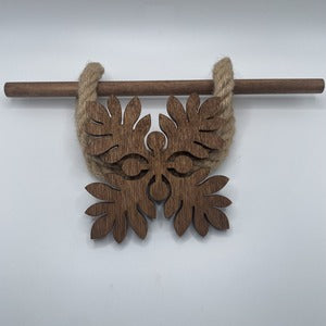 Curtain Tiebacks - Hawaiian Quilt - Ulu