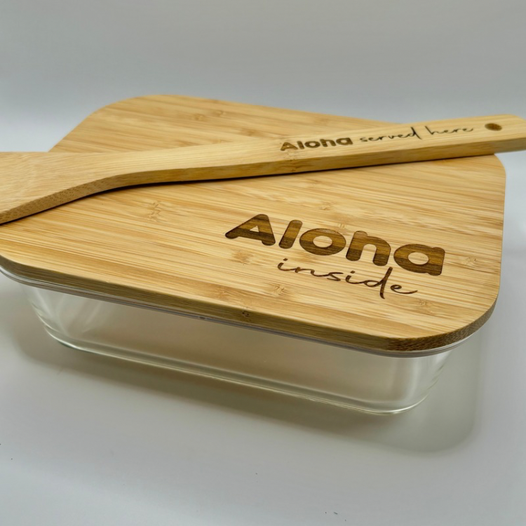 Spoon - Bamboo - “Aloha Served Here”, Bubble