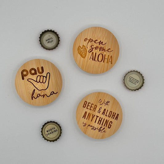 Bottle Opener - Round - 3 Variations