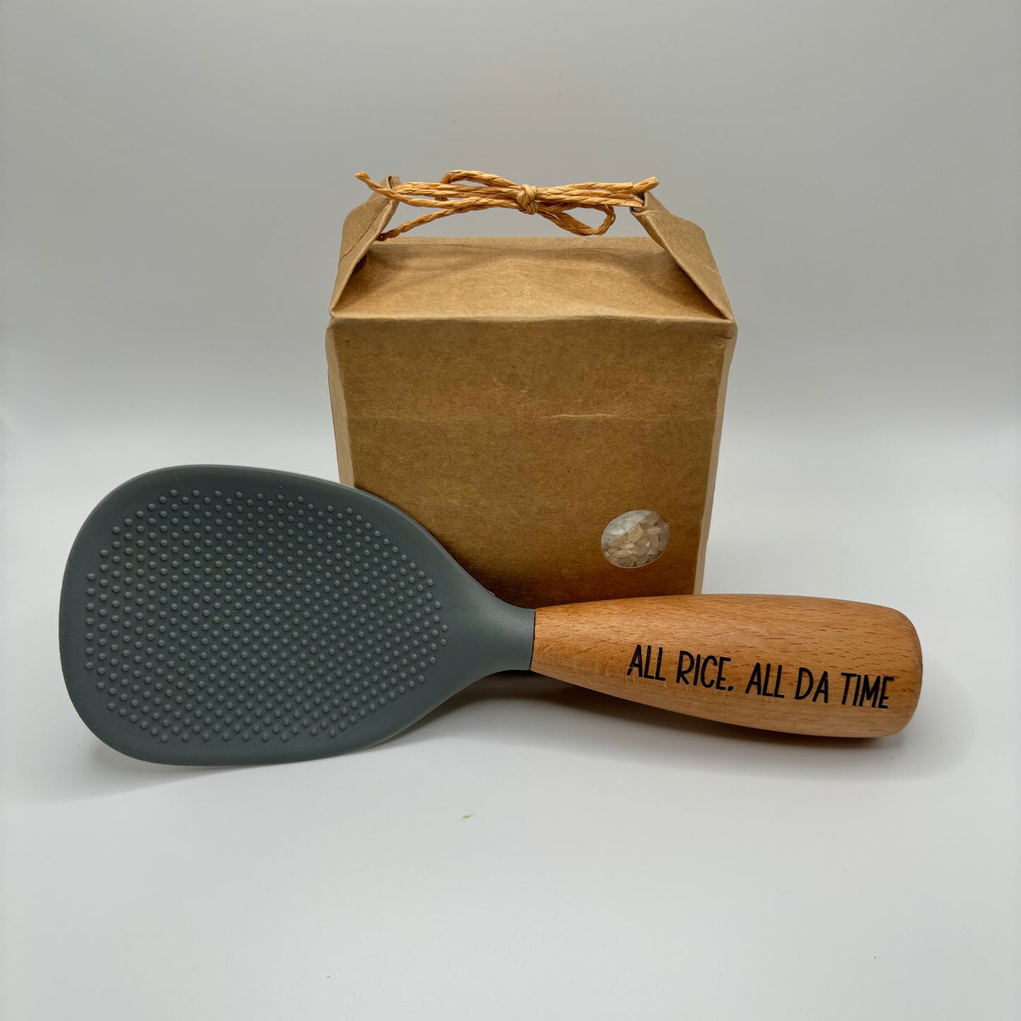 Standing Rice Paddle - “ALL RICE, ALL DA TIME”