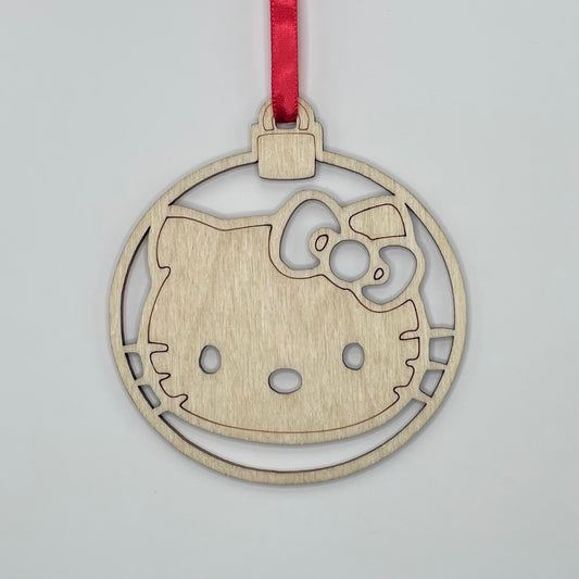 Ornament - Hello Kitty in Circle