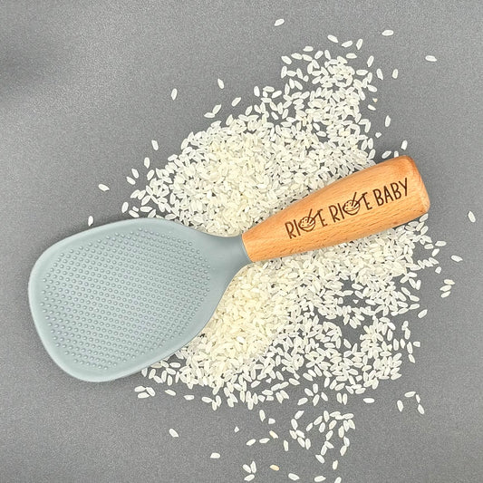 Standing Rice Paddle - “Rice Rice Baby”