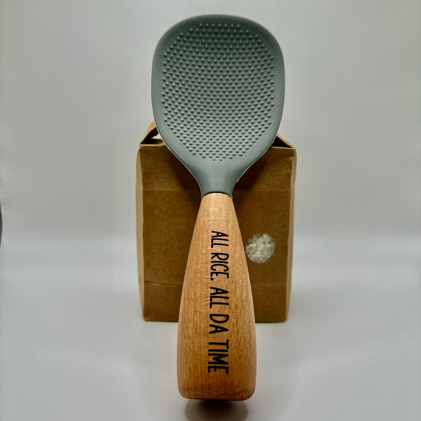 Standing Rice Paddle - “ALL RICE, ALL DA TIME”