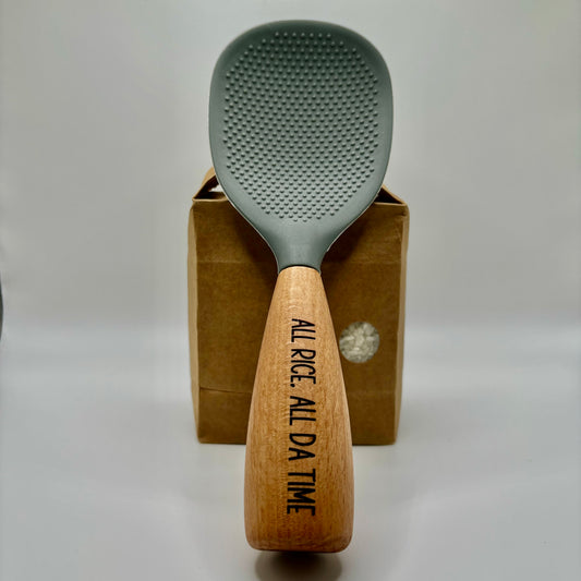 Standing Rice Paddle - “ALL RICE, ALL DA TIME”