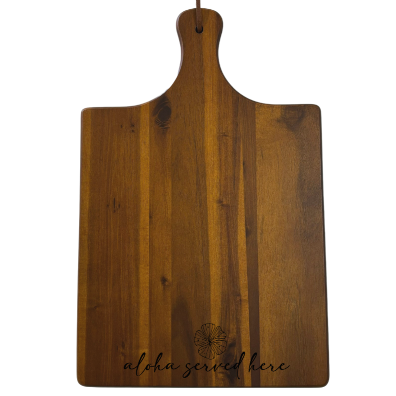 Charcuterie Set - 16.75"x10.75" - “Aloha Served Here” - 6 Variations