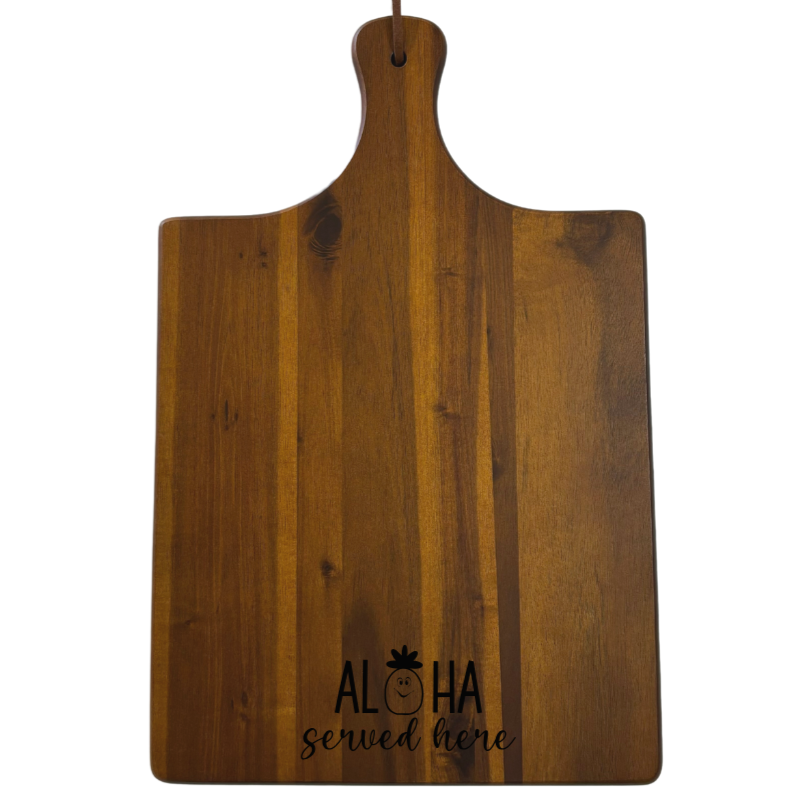 Charcuterie Set - 16.75"x10.75" - “Aloha Served Here” - 6 Variations