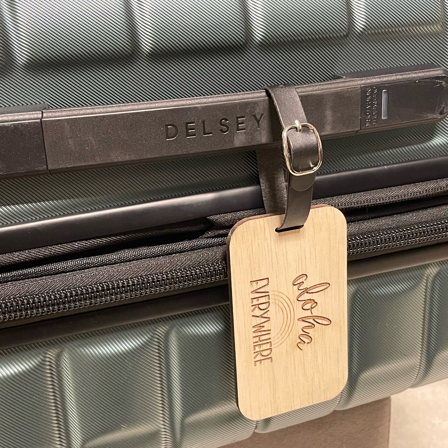 Bag Tag - “Aloha Everywhere” Rainbow