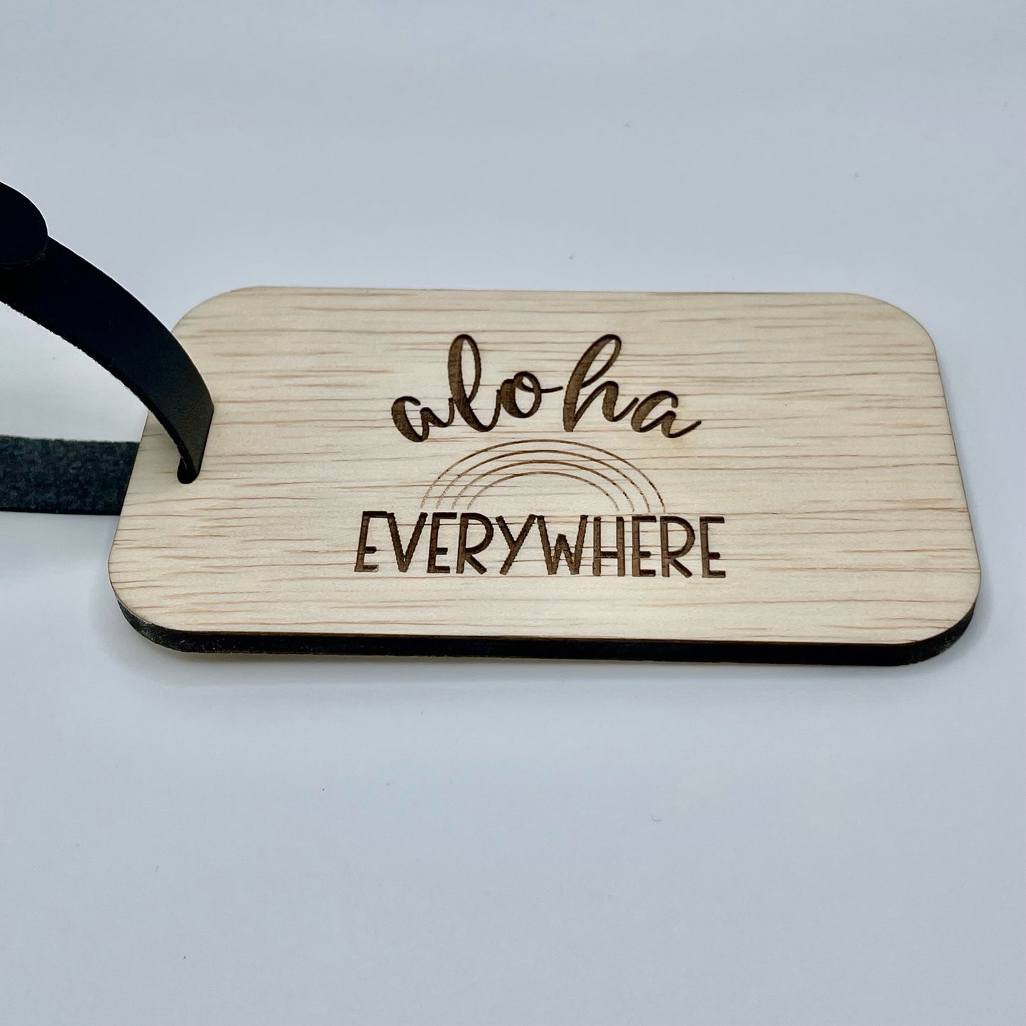 Bag Tag - “Aloha Everywhere” Rainbow