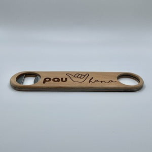 Bottle Opener - “Pau Hana” (shaka)