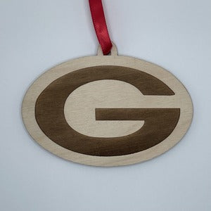 wood ornament Green Bay Packers