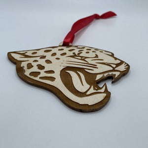 wood ornament Jacksonville Jaguars side