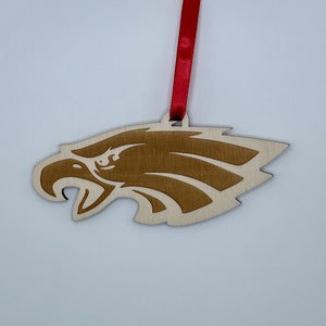 wood ornament Philadelphia Eagles