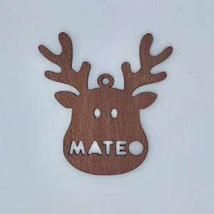 Ornament - Reindeer - Customized