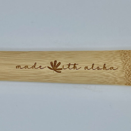 Spoon - Bamboo - “Made with Aloha”, Fern